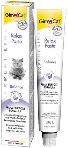 Gim Cat Expert Line Relax Paste Паста с успокаивающим действием для