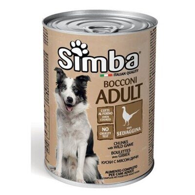 Simba Dog Влажный корм для собак с дичью Консерва 415гр