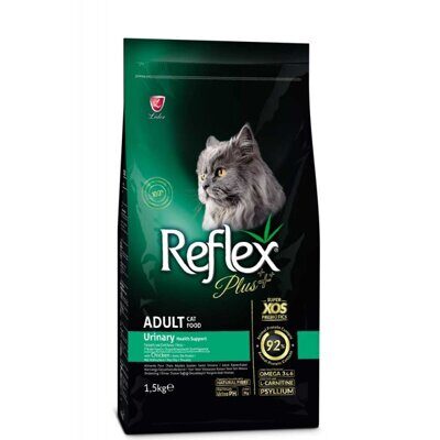 Reflex Plus Urinary Chicken Сухой корм для профилактики мочекаменной болезни у кошек с курицей Упаковка 1,5 кг