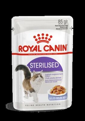 Royal Canin Sterilised in Jelly Влажный корм для стерилизованных кошек Желе Пауч 85 гр