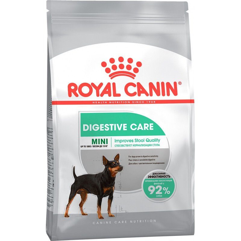 Royal Canin Mini Digestive Care Для взрослых собак до 10 кг с чувствительной пищеварительной системой. Развес 1кг