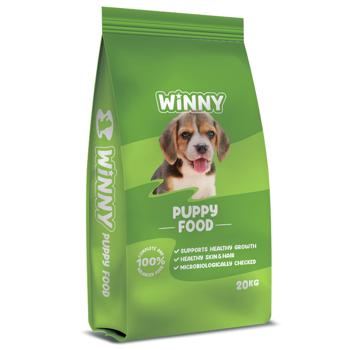 Winny Puppy Сухой корм для щенков с говядиной Развес 1 кг