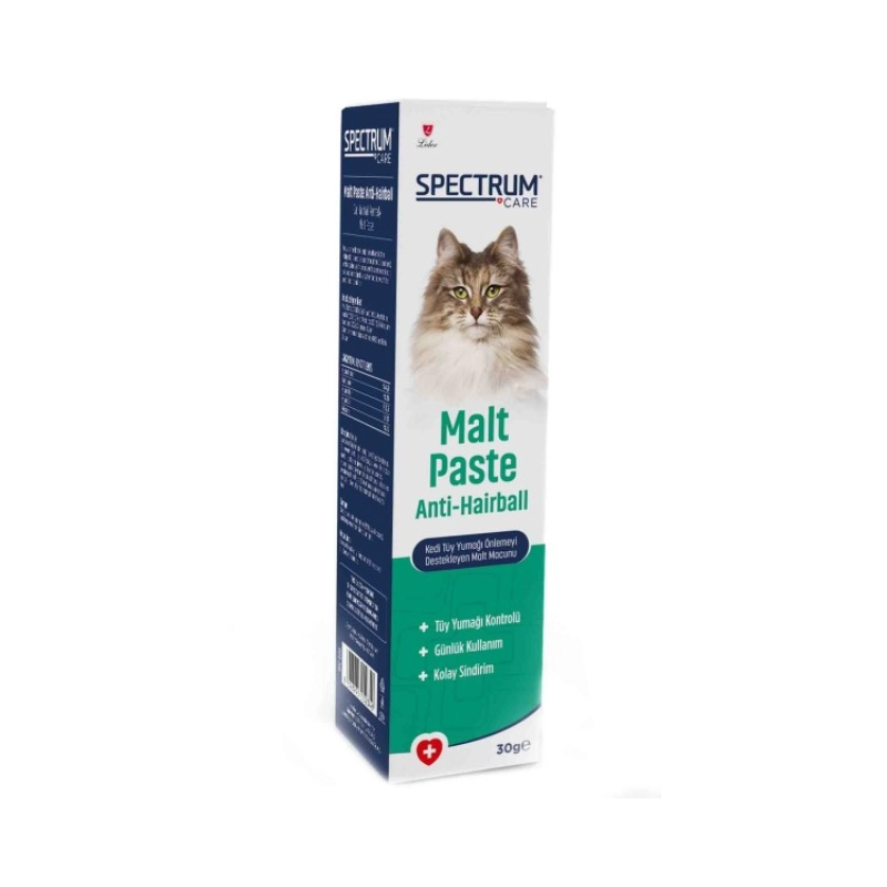 Spectrum Care Antihairball Malt Paste Паста для профилактики шерсти у ...