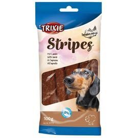 Trixie Stripes with Lamb Лакомство для собак с ягненком Упаковка 100 гр