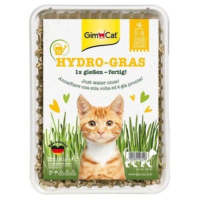 Gim Cat Hydro-Gras Семена для проращивания для кошек 150 гр