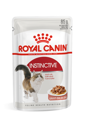 Royal Canin Instinctive in Gravy Влажный корм для кошек кусочки в соусе Пауч 85 гр