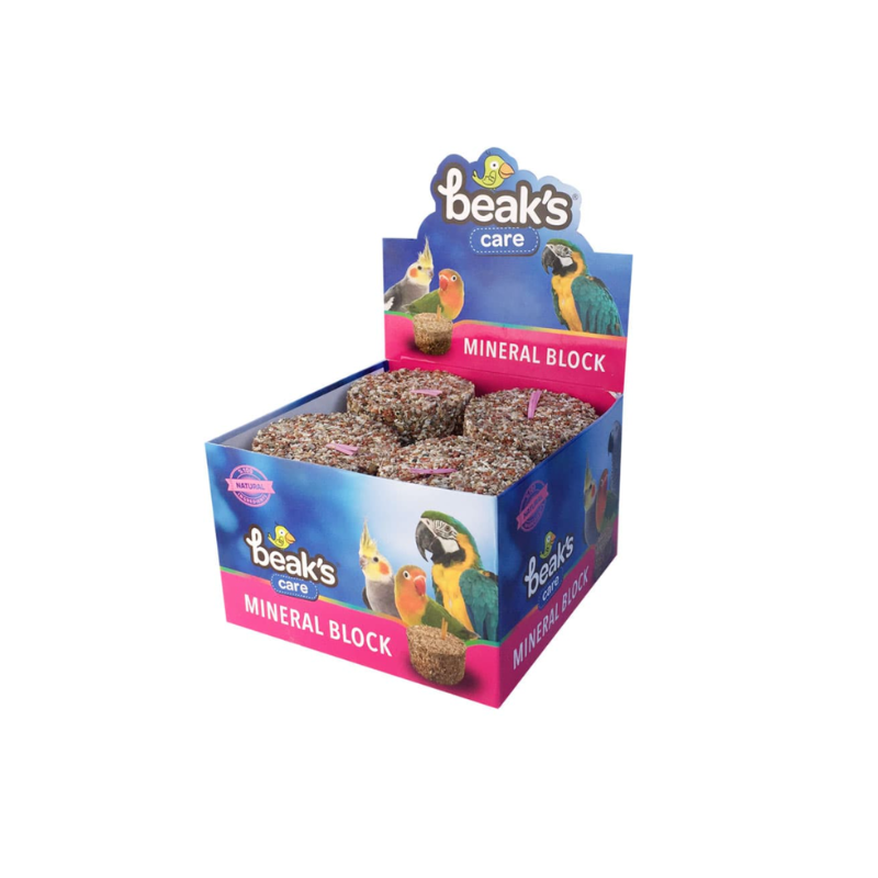 Beak's Care Минеральный камень для птиц 6,5x4 см1 штука SG020