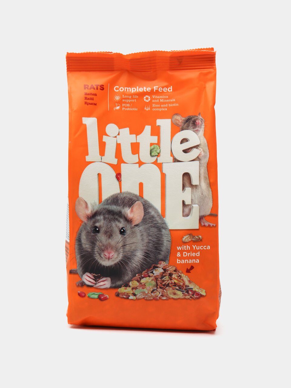 Little One Rats Комплексный корм для крыс Упаковка 400 гр