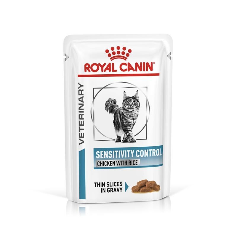 Royal Canin Sensitivity Control Chicken Влажный корм для кошек с чувствительным пищеварением Пауч 85 гр