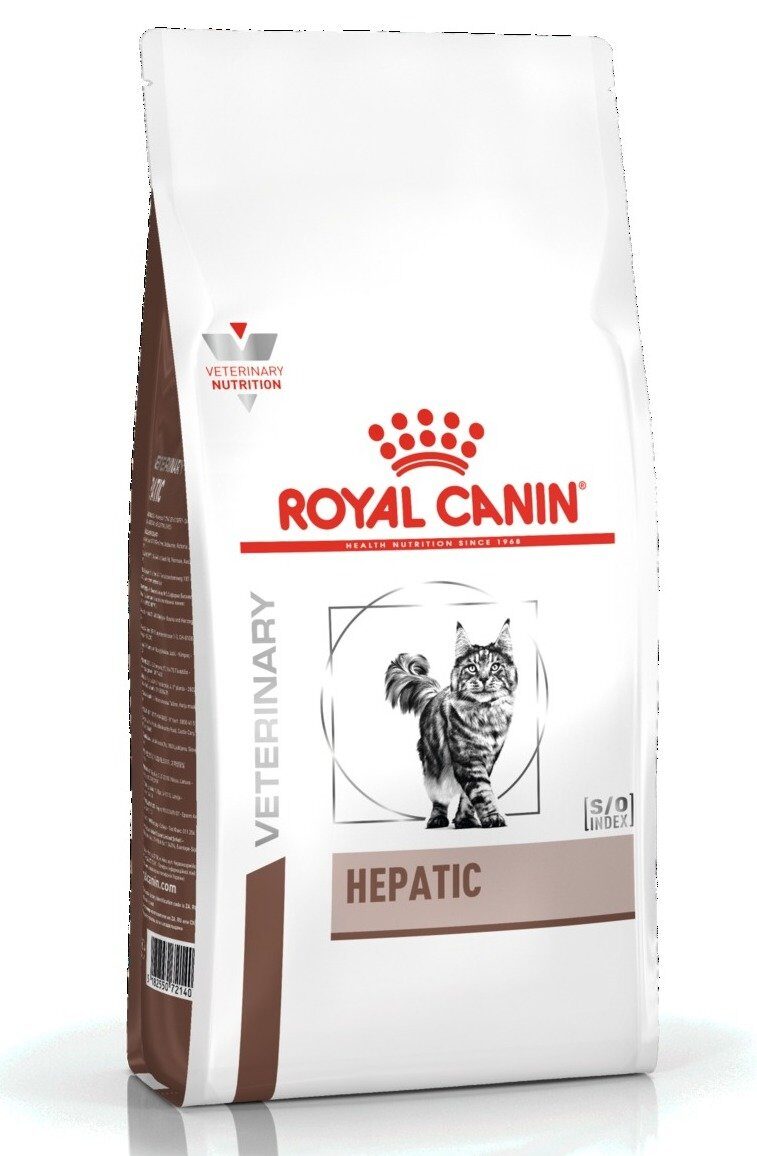 Royal Canin Hepatic Сухой диетический корм для кошек, предназначенный для поддержания функции печени. Развес 1кг