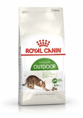 Royal Canin Outdoor Сухой корм для активных кошек часто бывающих на улице Развес 1 кг