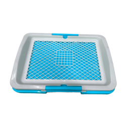 Puppy Potty Pad Туалет для собак с сеткой 47х34х6 см Голубой