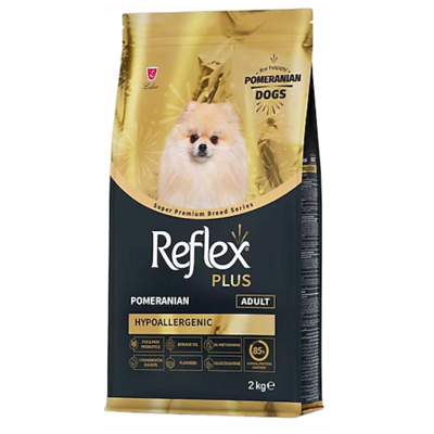 Reflex Plus Pomeranian Adult Сухой корм для взрослых собак пород шпиц Упаковка 2 кг