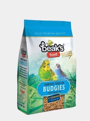 Beak's Food Deluxe for Budgies Корм для волнистых попугайчиков  Упаковка 400 гр KY001