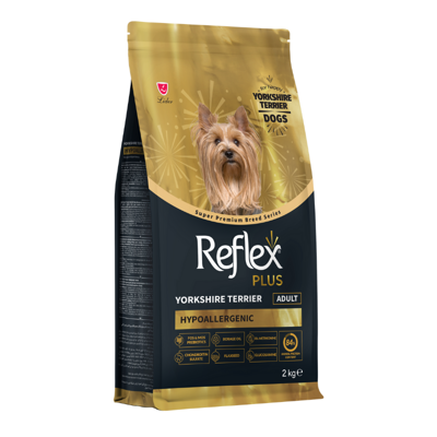 Reflex Plus Yorkshire terrier Adult Сухой корм для взрослых собак пород йоркшерский террер Развес 1 кг