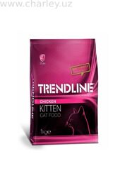 Trendline Kitten with Chicken Сухой корм для котят с курицей Упаковка 1 кг
