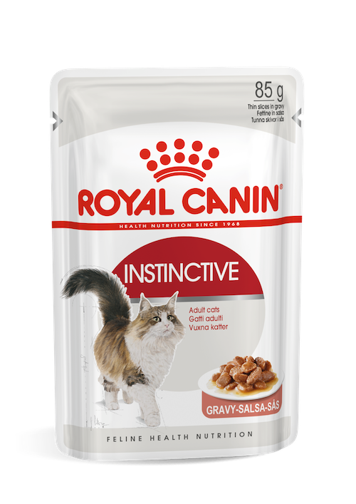 Royal Canin Instinctive in Gravy Влажный корм для кошек кусочки в соусе Пауч 85 гр