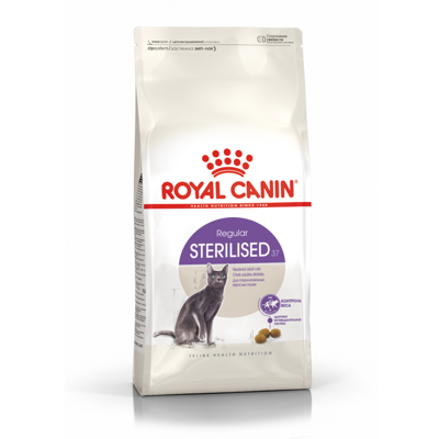 Royal Canin Sterilised 37 Сухой корм для взрослых стерилизованных кошек от 1 до 7 лет Упаковка 400гр