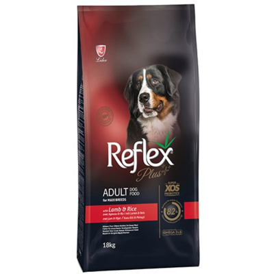 Reflex Plus Adult Maxi Breed Lamb and Rice Сухой корм для взрослых собак крупных пород с ягненком и рисом Развес 1 кг