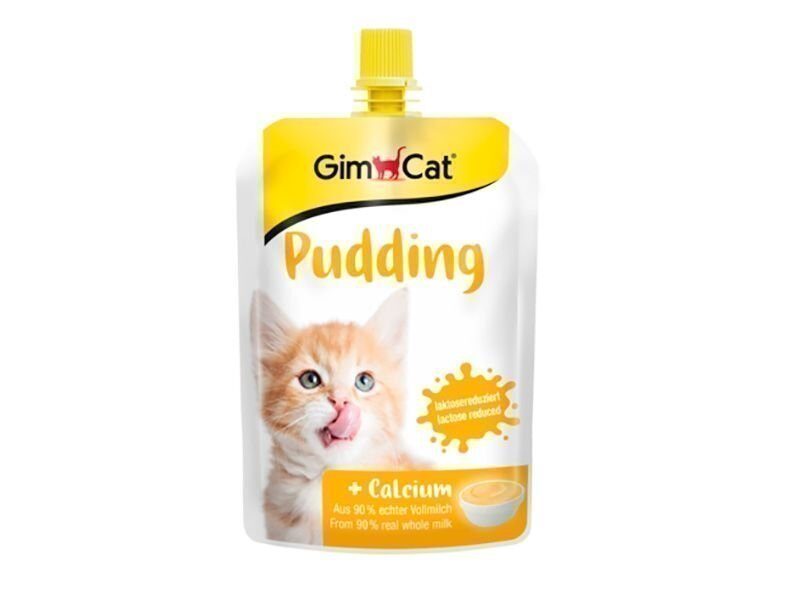 GimCat Pudding Лакомство для кошек из молока 150гр