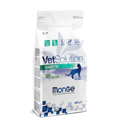 Monge VetSolution Diabetics Сухой корм для кошек с диабетом Упаковка 1,5кг