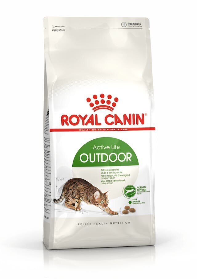 Royal Canin Outdoor Сухой корм для активных кошек часто бывающих на улице Развес 1 кг