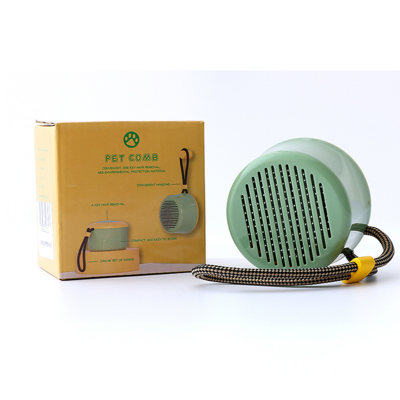 X9 Portable Pet Comb Пуходерка электронная, круглая с кнопкой 07A3301/2