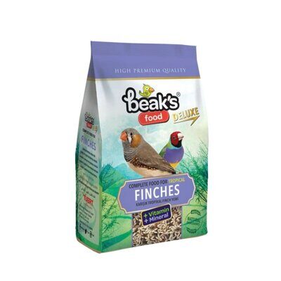 Beak's Food Deluxe for Tropical Finches Корм для экзотических птиц Упаковка 400 гр KY006