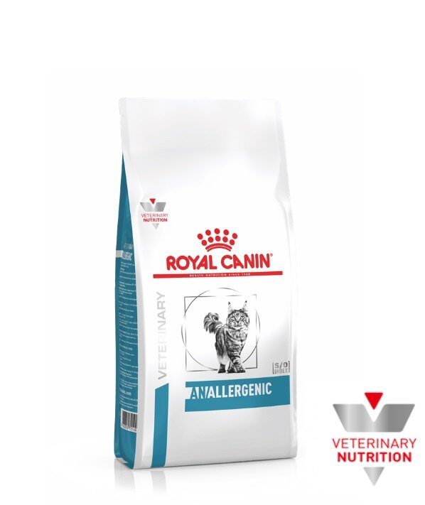 Royal Canin Anallergenic Сухой корм для кошек при пищевой аллергии или пищевой непереносимости Развес 1 кг