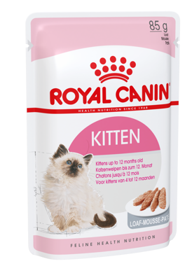 Royal Canin Kitten Влажный корм для котят, паштет Пауч 85 гр